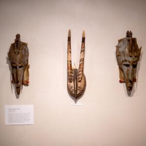 Ceremonial Marka Masks from Mali.